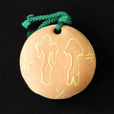 なな窯土裕陶房 フゴッペ洞窟 刻画デザイン【土鈴】