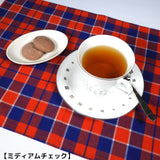 Yoichiタータン 播州織ランチョンマット使用感の画像