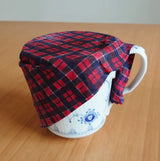 ■送料込み■Yoichiタータン×余市養護学校 播州織【みつろうラップ】×1枚