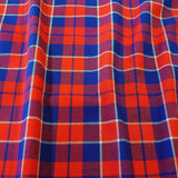 【送料込み】Yoichiタータン 播州織タータン生地【ミディアムチェック】1m×1枚【ゆうパケット便】