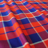 【送料込み】Yoichi タータン 播州織タータン生地【ラージチェック】1m×1枚【ゆうパケット便】