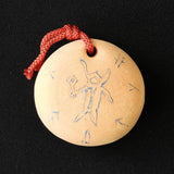 なな窯土裕陶房 フゴッペ洞窟 刻画デザイン【土鈴】