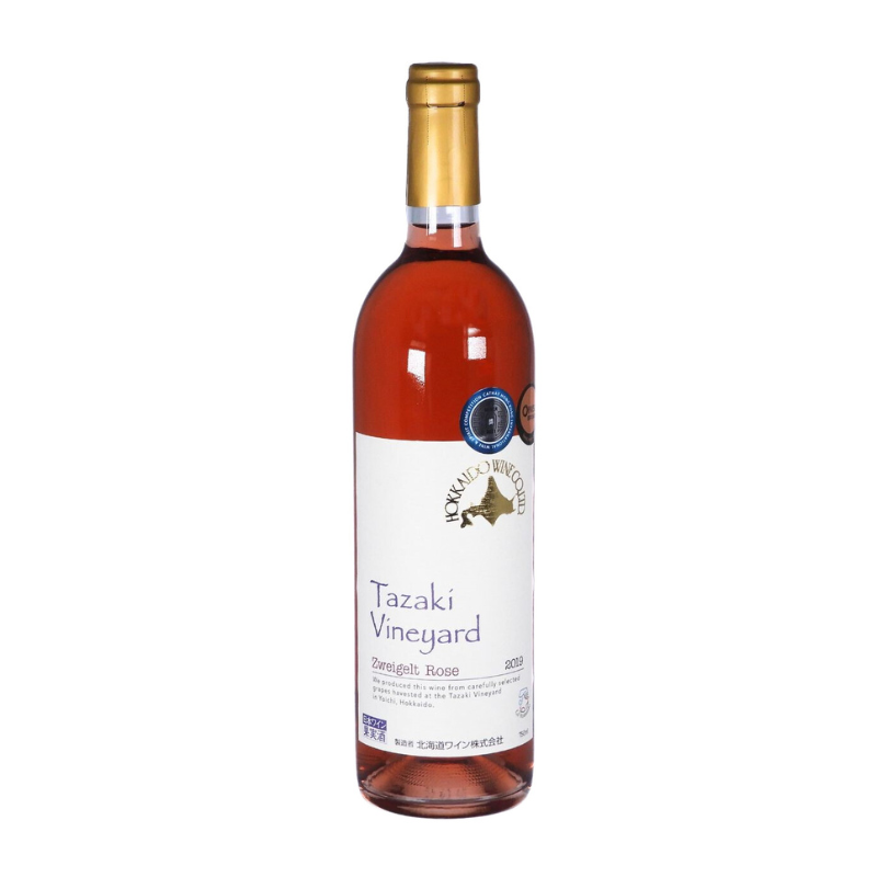 北海道ワイン Tazaki Vineyard【ツヴァイゲルトレーベ ロゼ 2019