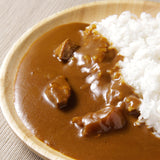 りんごのほっぺカレー お皿に盛られたりんごのほっぺカレー