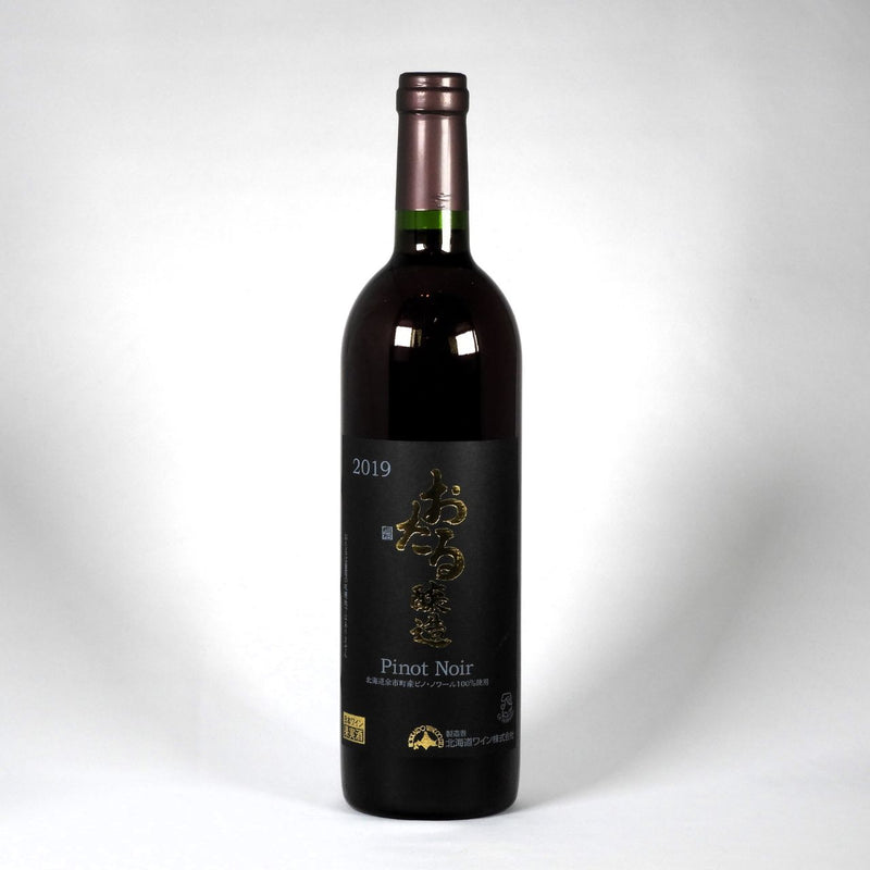 北海道ワイン おたる醸造 ピノ・ノワール 2019 750mlの商品正面画像