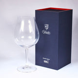 【Yoichiロゴ入り】ワイングラス（リーデル社製）箱入りの商品と箱の画像
