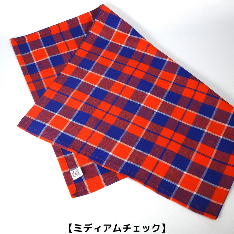 Yoichiタータン 播州織ランチョンマット二つ折り画像