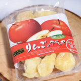 りんごのグラッセ　パッケージ　リンゴのイメージ写真のフィルム包装